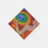 Kunstdesignergespräch Serviette (Ecke)