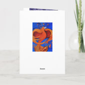 Kunstdesignkarten begrüßen Phoenix Karte (Rückseite)
