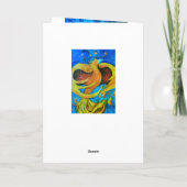 Kunstdesignkarten begrüßen Phoenix Karte (Rückseite)