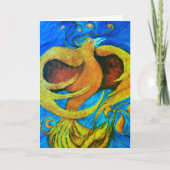 Kunstdesignkarten begrüßen Phoenix Karte (Vorderseite)