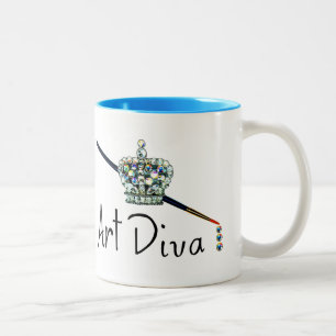 "Kunstdiva" Tasse