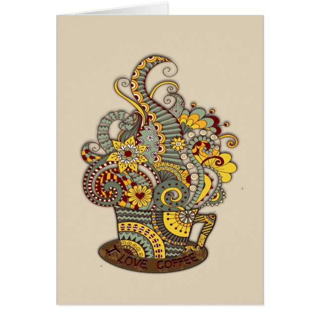 Kunstdoodle-zeichnend Kunst (Vorne)