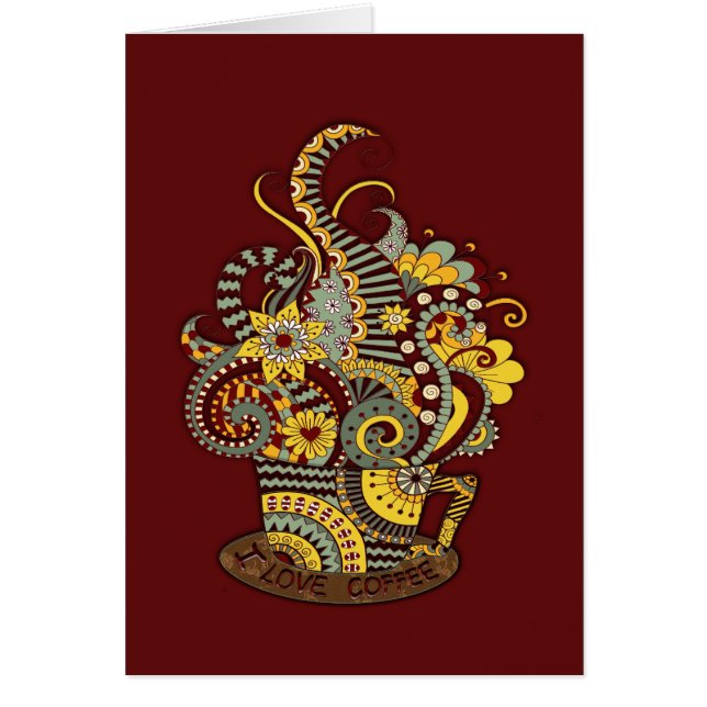 Kunstdoodle-zeichnend Kunst (Vorne)