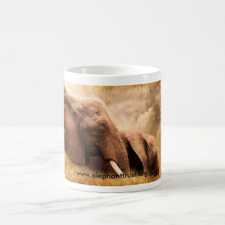 Kunstdruck Amboseli Elefant Kaffeetasse