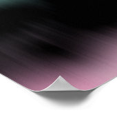 Kunstdruck, digitale Gefärbte Krawatte Poster (Ecke)