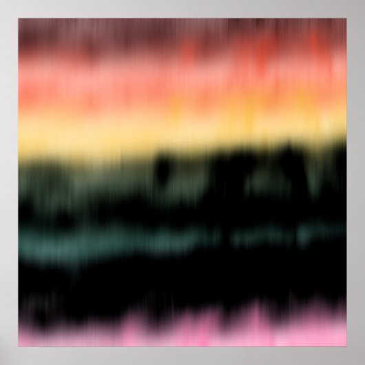 Kunstdruck, digitale Gefärbte Krawatte Poster (Vorne)