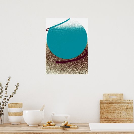 Kunstdruck "Dominant" Poster (Küche)