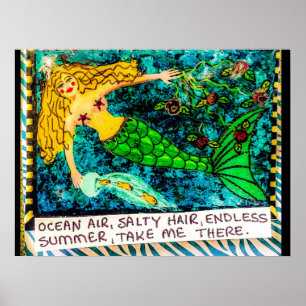 Kunstdruck für schlechte Mädchen auf Archivpapier Poster