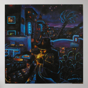 Kunstdruck/''La Media Luna''''adan hernandez Poster