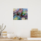 Kunstdrucke Abstrakter Malerei Poster (Küche)