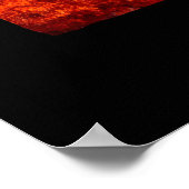 Kunstdrucke, Comet Chaser, Akryllisch Poster (Ecke)