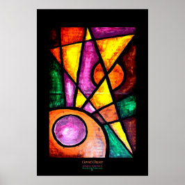 Kunstdrucke, Comet Chaser, Akryllisch Poster