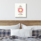 Kunstdrucke der Inspiration-Blume Leinwanddruck (Insitu (Schlafzimmer))