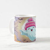 Kunstdrucke und Muster, Halloween Kaffeetasse (Vorderseite Links)