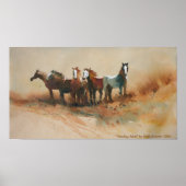 Kunstdrucke "Vertraute Gesichter" Poster (Vorne)