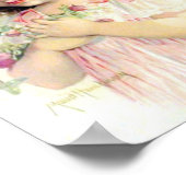 Kunstdrucke von Maud Humphrey Summer Girl & Bee Poster (Ecke)