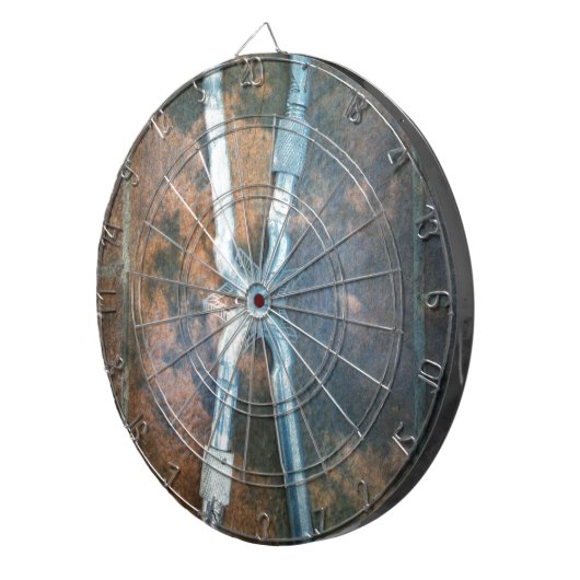 Kunstdrucke von verbundenen Carabiners Dartscheibe (Vorderseite rechts)