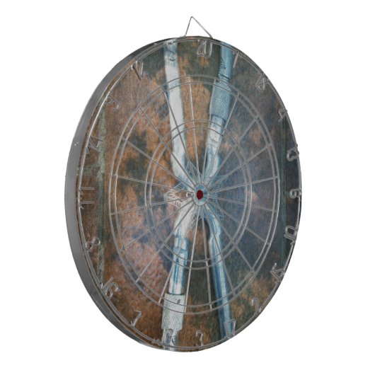 Kunstdrucke von verbundenen Carabiners Dartscheibe (Vorderseite Links)