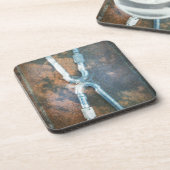 Kunstdrucke von verbundenen Carabiners Getränkeuntersetzer (Linke Seite)