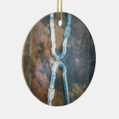 Kunstdrucke von verbundenen Carabiners Keramikornament (Rechts)