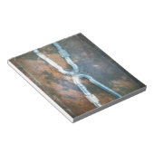 Kunstdrucke von verbundenen Carabiners Notizblock (angewinkelt)