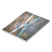 Kunstdrucke von verbundenen Carabiners Notizblock (Rotiert)