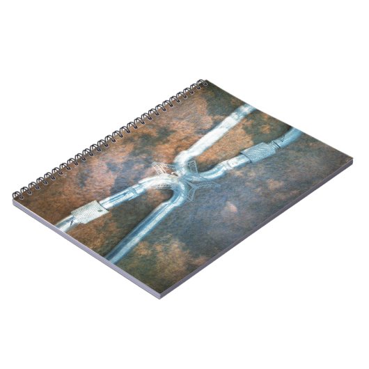 Kunstdrucke von verbundenen Carabiners Notizblock (Linke Seite)