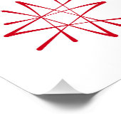 Kunstdrucken von Atomic Martini aus dem Mittelalte Poster (Ecke)