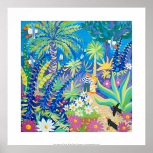 Kunstdruckerei: Liebe unter dem Palms Abbey Garden Poster