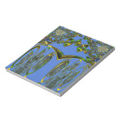 Kunstdruckerei mit Golden Abstract Design Notizblock (Rotiert)