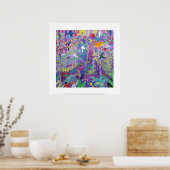 Kunstdruckerei: Tropische Tweetete Poster (Küche)