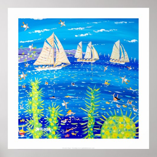 Kunstdruckerei: Tuiga, Monaco Classic Week Poster (Vorne)