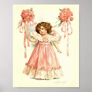 Kunstdruckerei von Maud Humphrey A Bouquet von Ros Poster