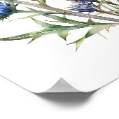 Kunstdruckerei, Wildblumen Poster (Ecke)