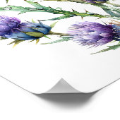 Kunstdruckerei, Wildblumen Poster (Ecke)