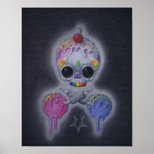 Kunstdruckkunst Poster (Vorne)