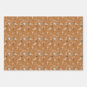 Kunstdruckpapier für eine Linie Geschenkpapier Set (Vorderseite 3)