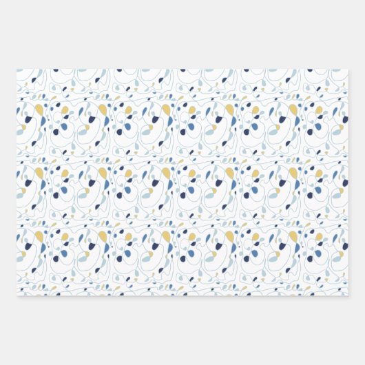 Kunstdruckpapier für eine Linie Geschenkpapier Set (Vorderseite)