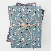 Kunstdruckpapier für eine Linie Geschenkpapier Set (Beispiel)