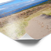 Kunstdruckpfad durch die Dünen der Bären Fotodruck (Ecke)