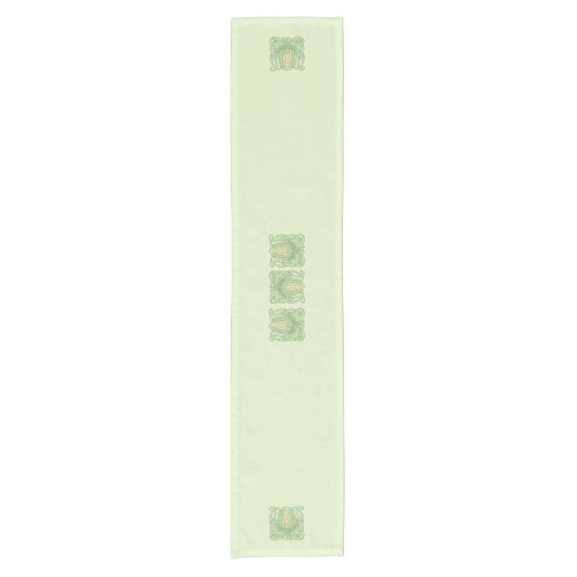 Künste u. Handwerks-süßer Mais Kurzer Tischläufer (Vorderseite)