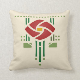 Künste und Handwerks-Rose Kissen