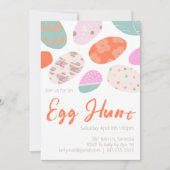 Kunsteigeier - Einladung (Vorderseite)