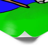 Kunstelefant Poster (Ecke)