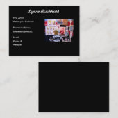 Kunstentwurfs-Visitenkarte Visitenkarte (Vorne/Hinten)