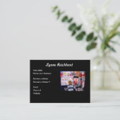 Kunstentwurfs-Visitenkarte Visitenkarte (Stehend Vorderseite)