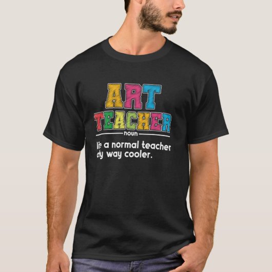 Kunsterzieherin T-Shirt (Vorderseite)