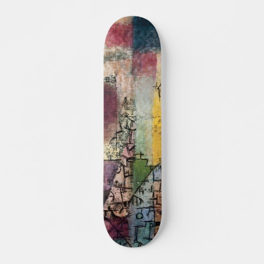 Kunstfahrt: Paul Klee Skateboard Deck (Vorne)