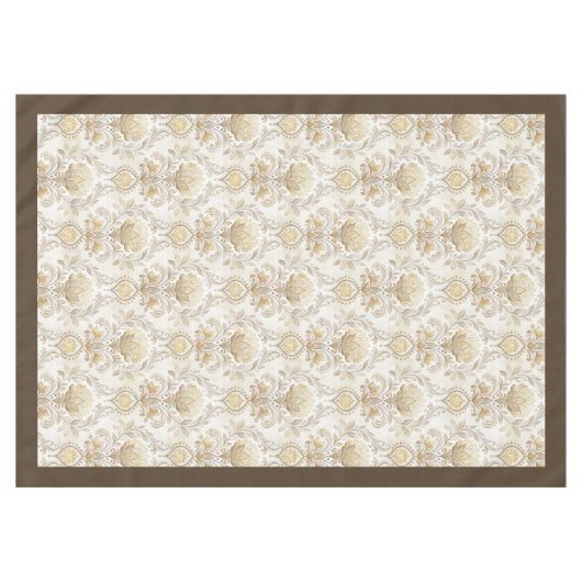 KunstfarbenDamast Verzierte Muster Tischdecke (Vorderseite (Horizontal))