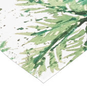 Kunstfarbenes Baummuster Kurzer Tischläufer (Ecke)